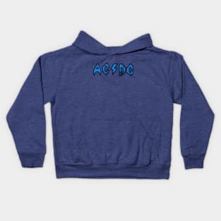 Butt-Head AC/DC Distressed - Blue Kids Hoodie